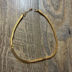 Gold choker